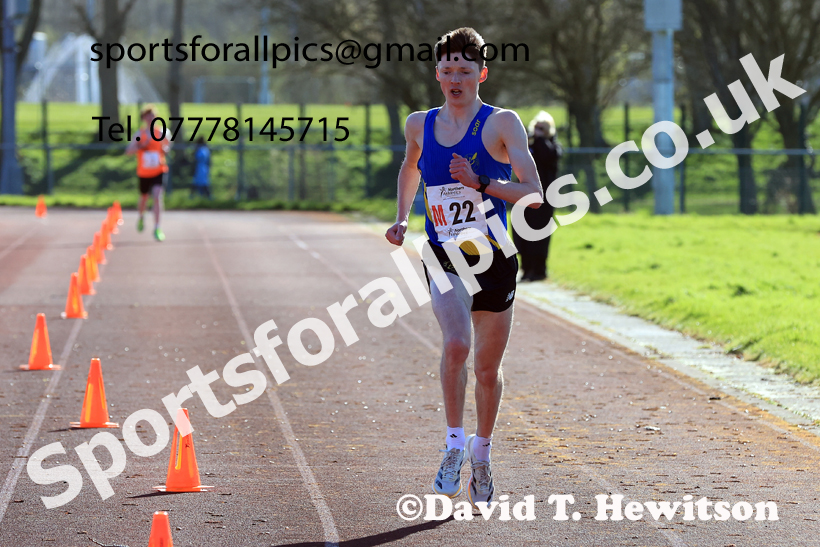 Senior Mens 12 Stage Road Relay, 2026 Northern Mens 12 and Womens 6 Stage Road Relays and Young Athletes 5k, Sheepmount Stadium, Carlisle. Photo: David T. Hewitson/Sports for All Pics